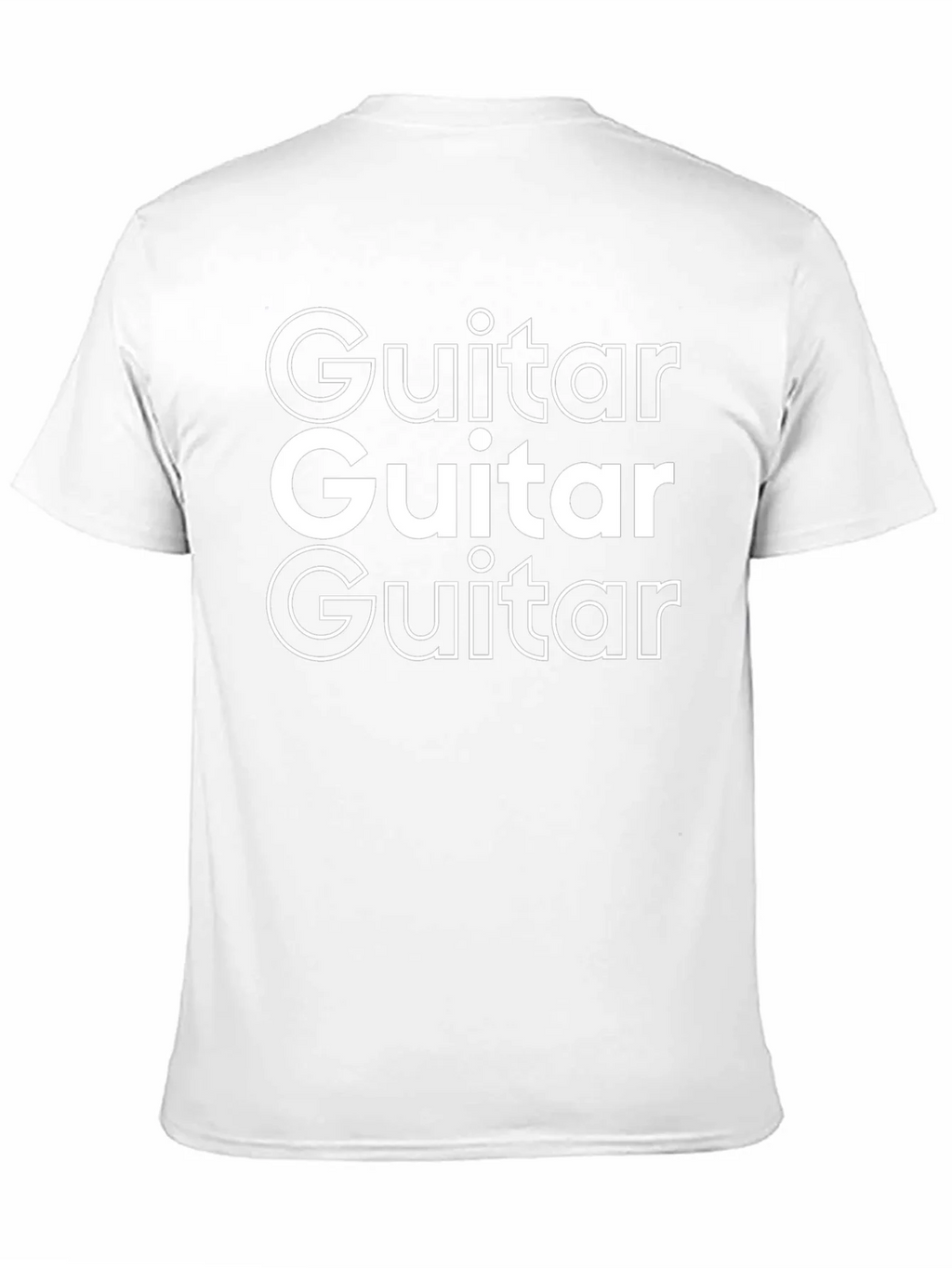 Guitar Tee - Black Cotton T-Shirt product image 9