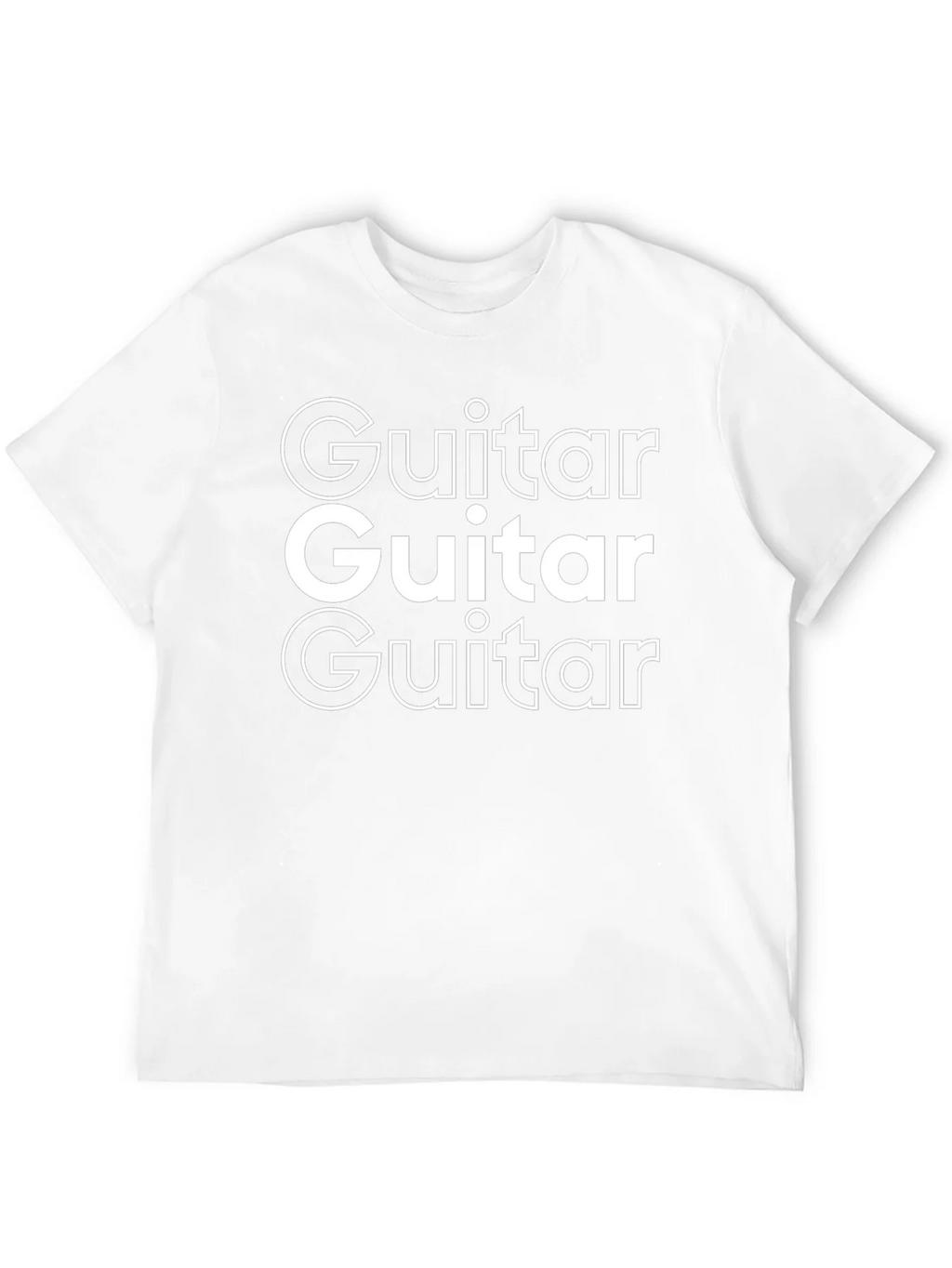 Guitar Tee - Black Cotton T-Shirt product image 10