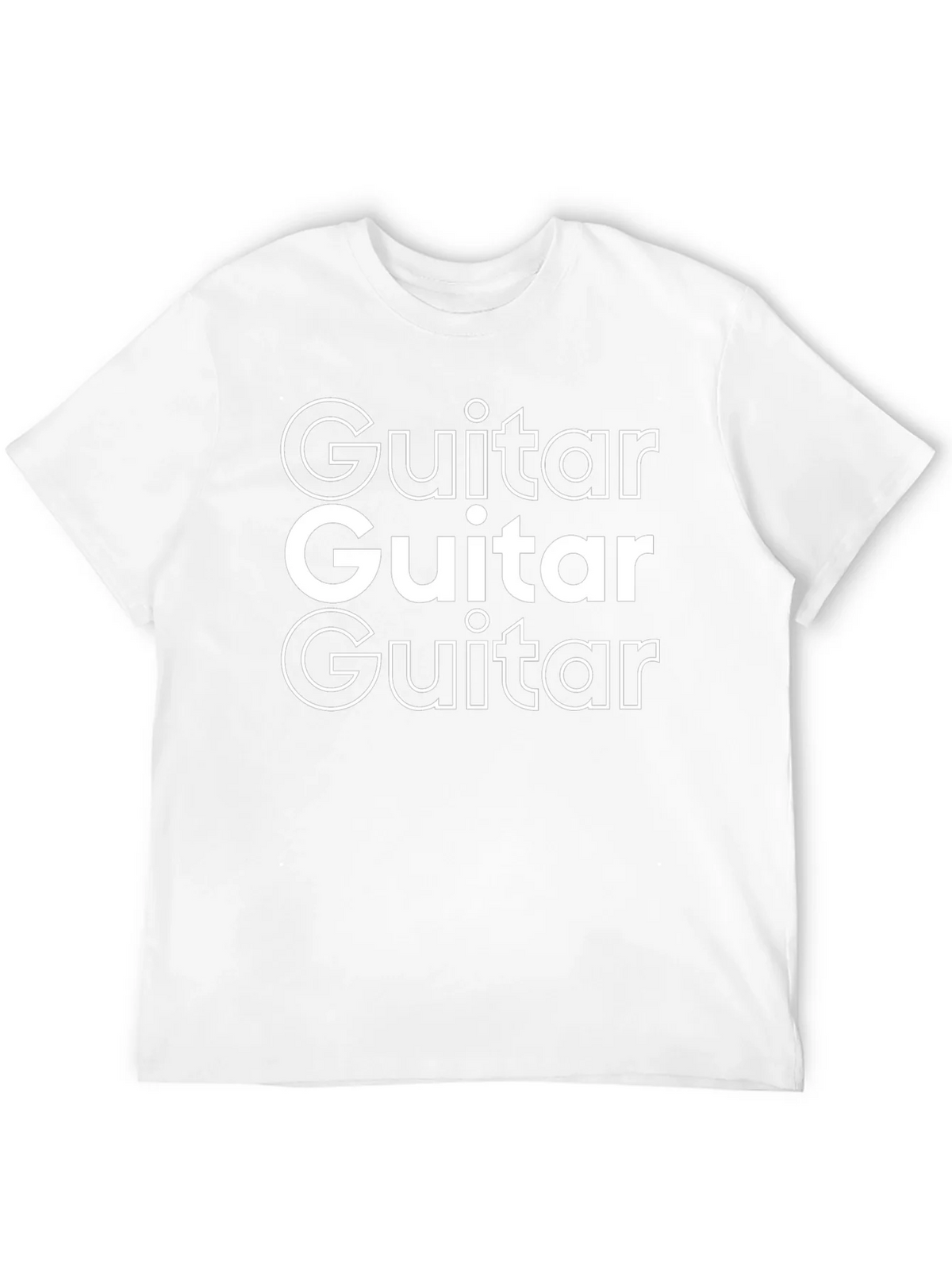 Guitar Tee - Black Cotton T-Shirt product image 10