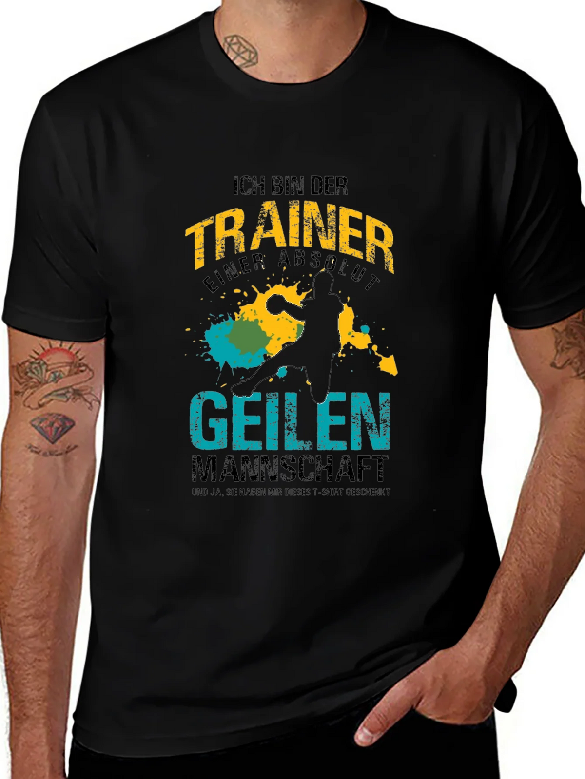Funny Handball Coach T-Shirt - Geilen Mannschaft product image 1