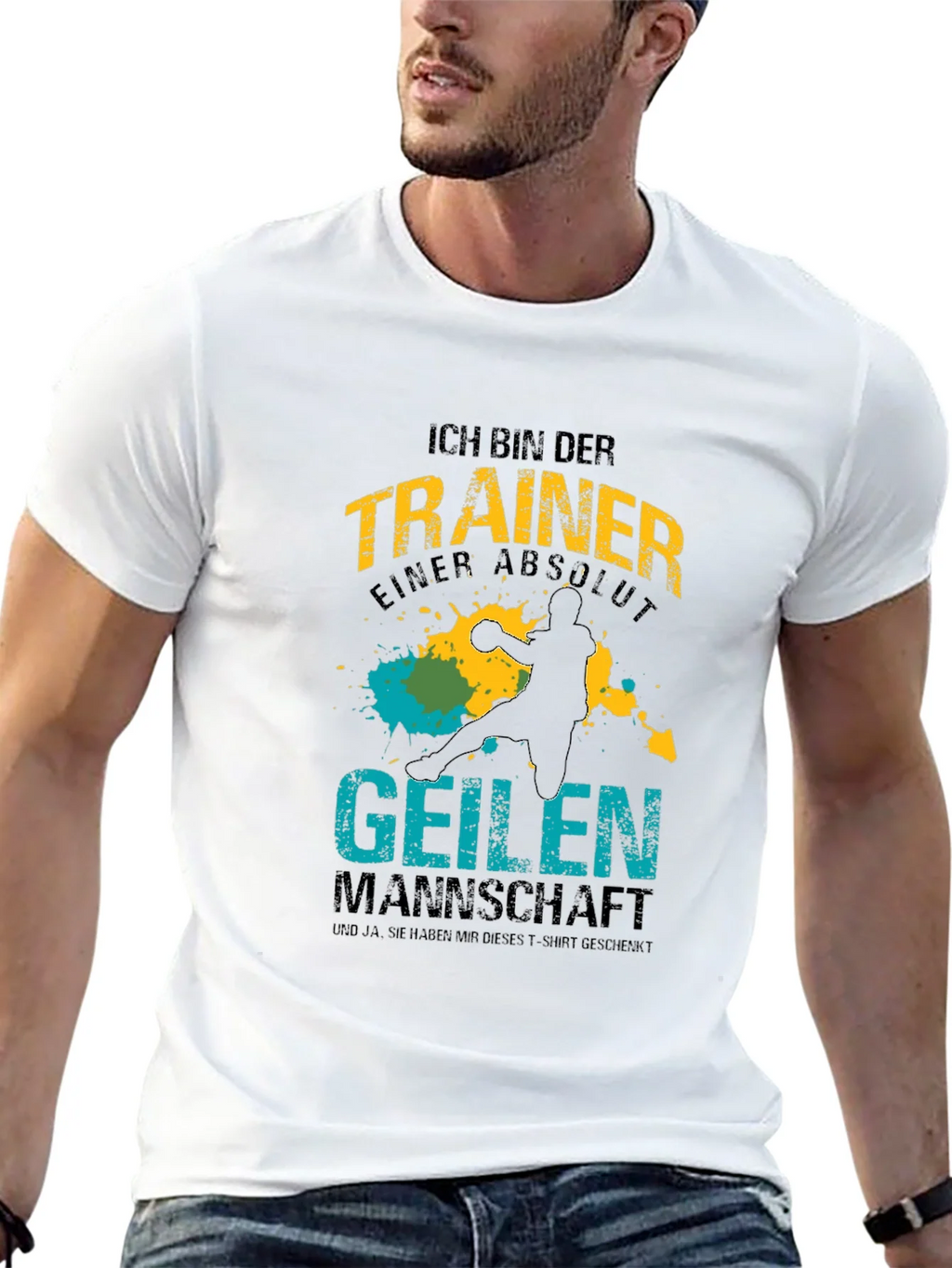 Funny Handball Coach T-Shirt - Geilen Mannschaft product image 9