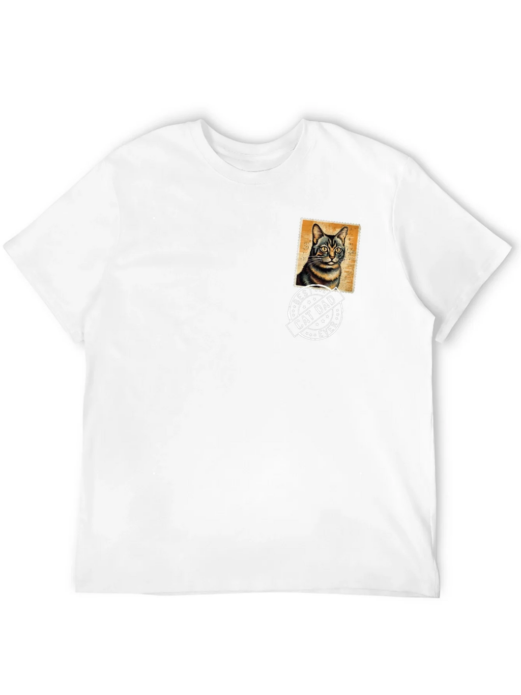 Best Cat Dad Ever Black T-Shirt product image 10