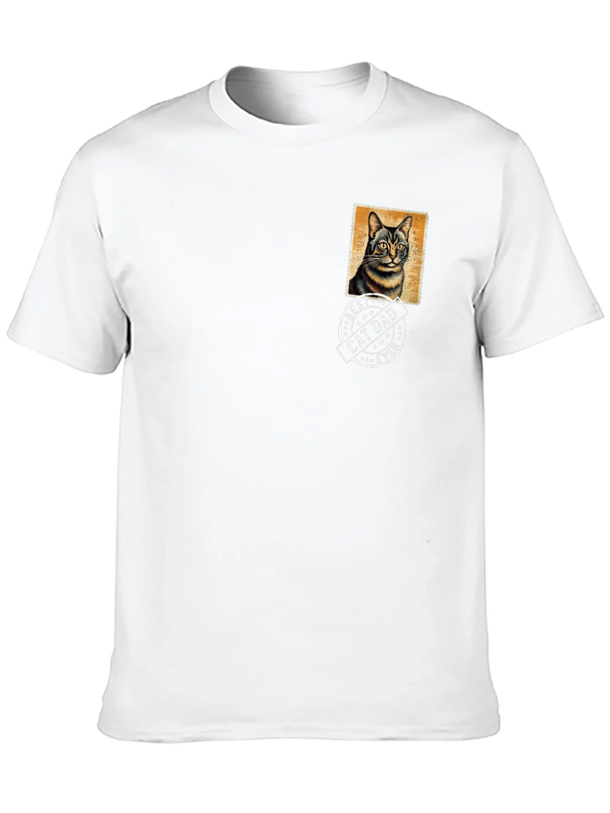 Best Cat Dad Ever Black T-Shirt product image 8