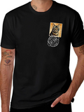 Best Cat Dad Ever Black T-Shirt product image 1