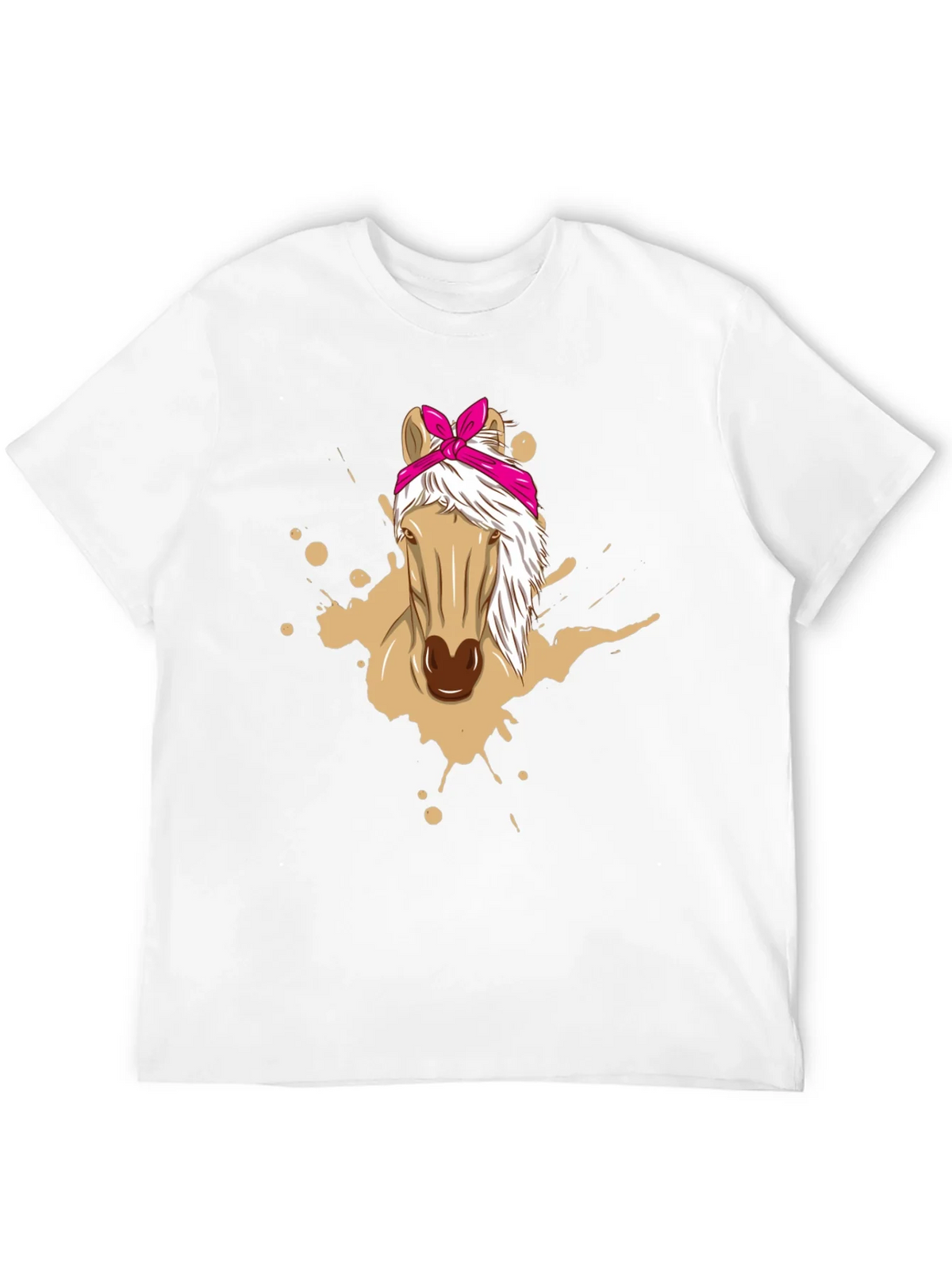Horse Bandana Graphic Tee - Mens Black T-Shirt product image 9
