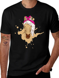 Horse Bandana Graphic Tee - Mens Black T-Shirt product image 1