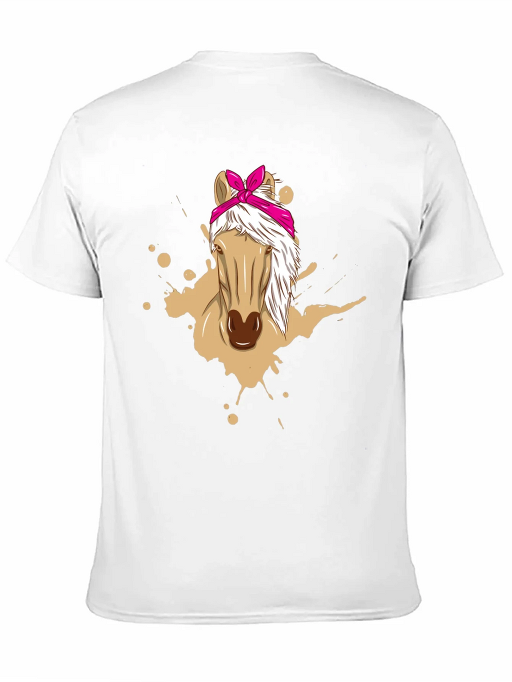 Horse Bandana Graphic Tee - Mens Black T-Shirt product image 8