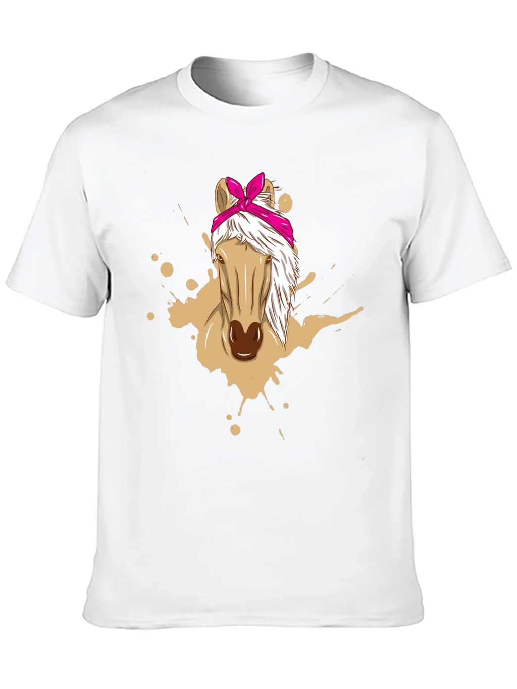 Horse Bandana Graphic Tee - Mens Black T-Shirt product image 7