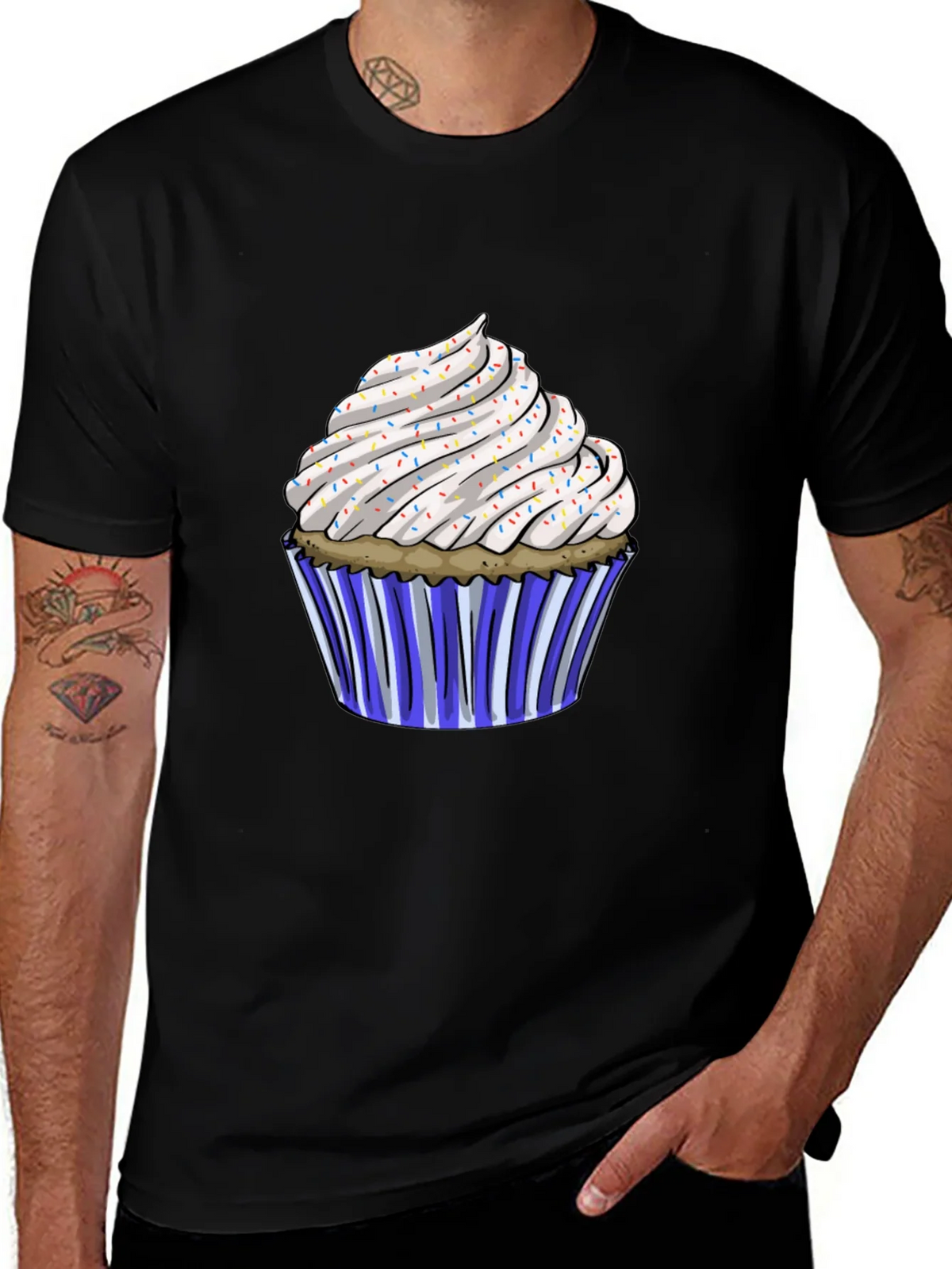 Cupcake Graphic Tee - Sweet Treat Style product image 1