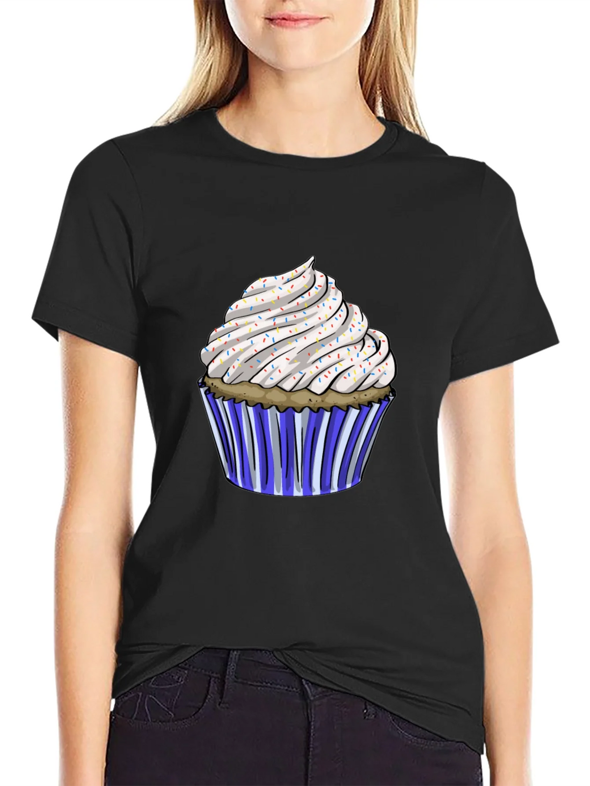 Cupcake Graphic Tee - Sweet Treat Style product image 2