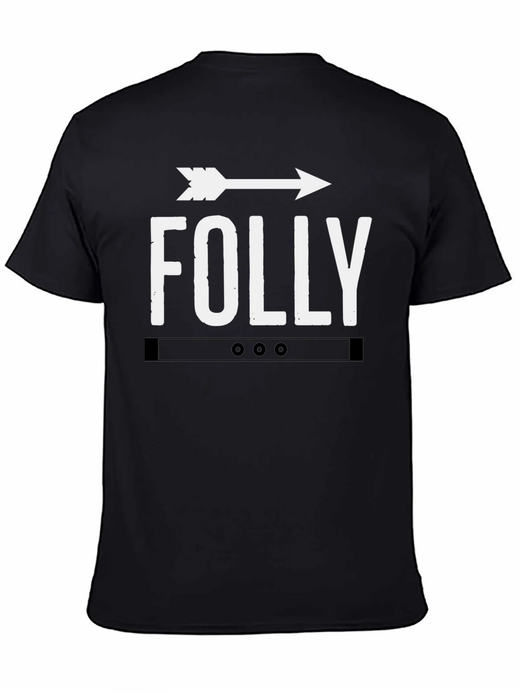 Folly Arrow Graphic Tee - Classic Black T-Shirt product image 3