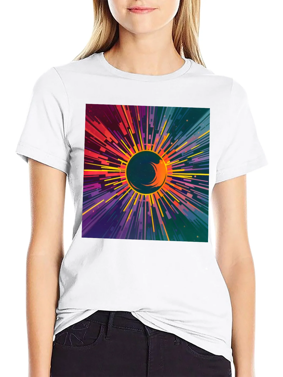 Cosmic Burst T-Shirt product image 7