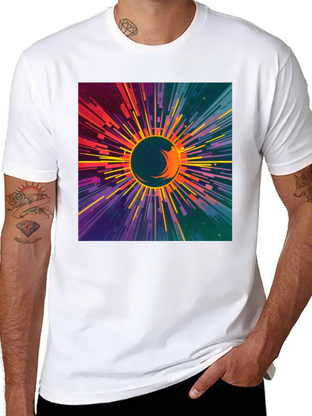Cosmic Burst T-Shirt product image 6