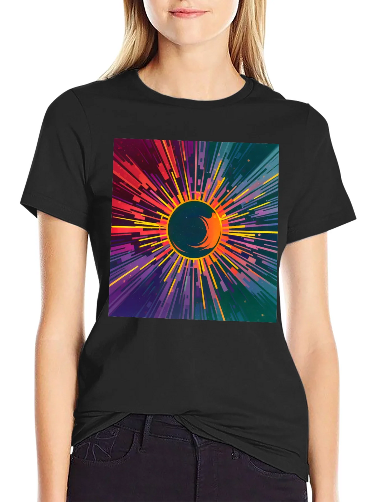 Cosmic Burst T-Shirt product image 2