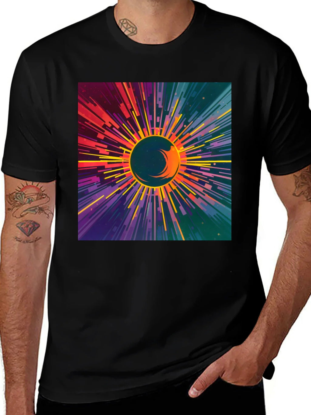 Cosmic Burst T-Shirt product image 1