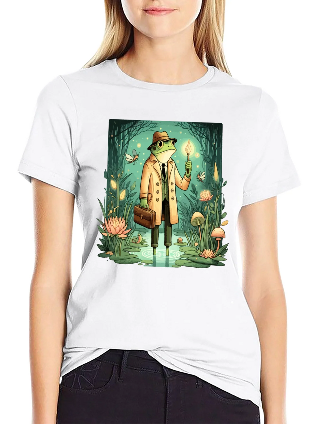 Detective Frog T-Shirt product image 8