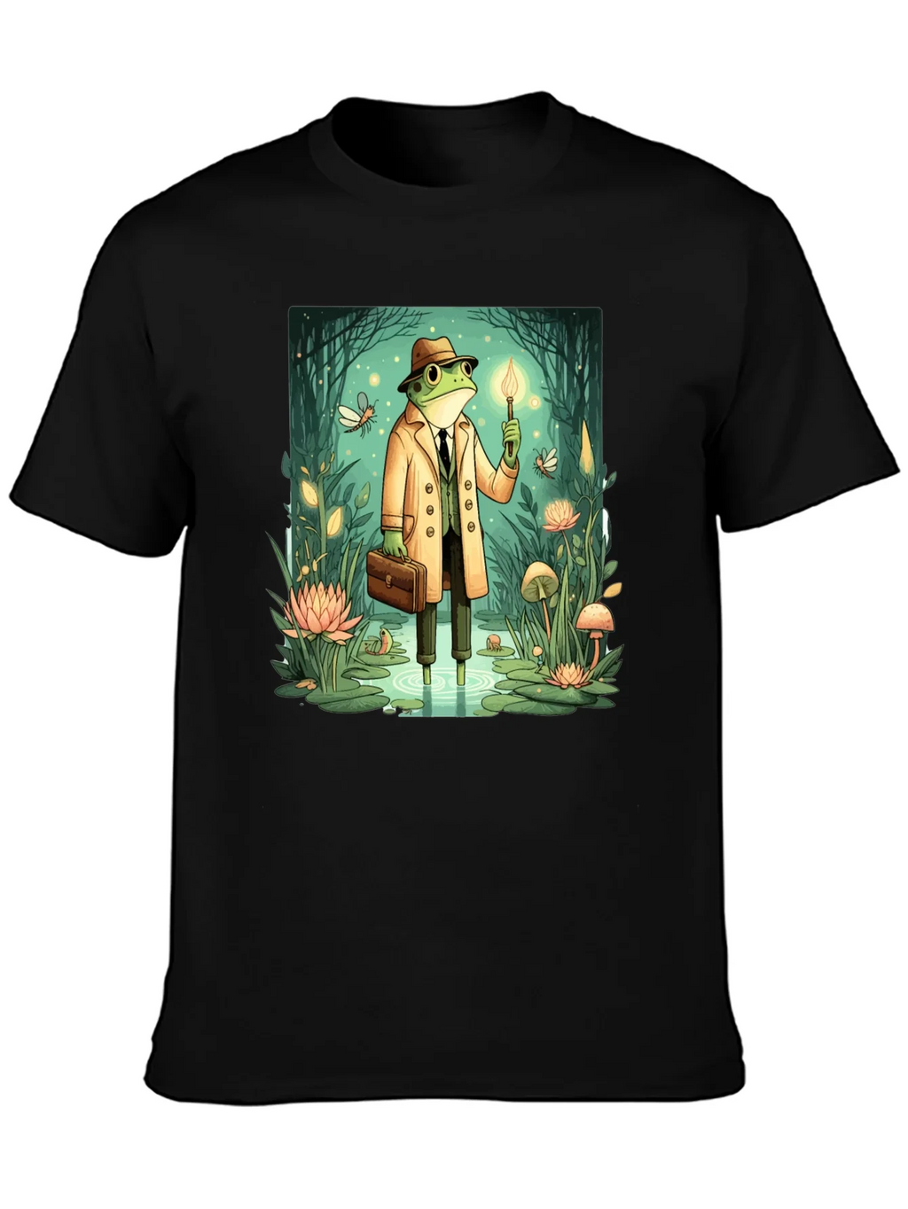 Detective Frog T-Shirt product image 3