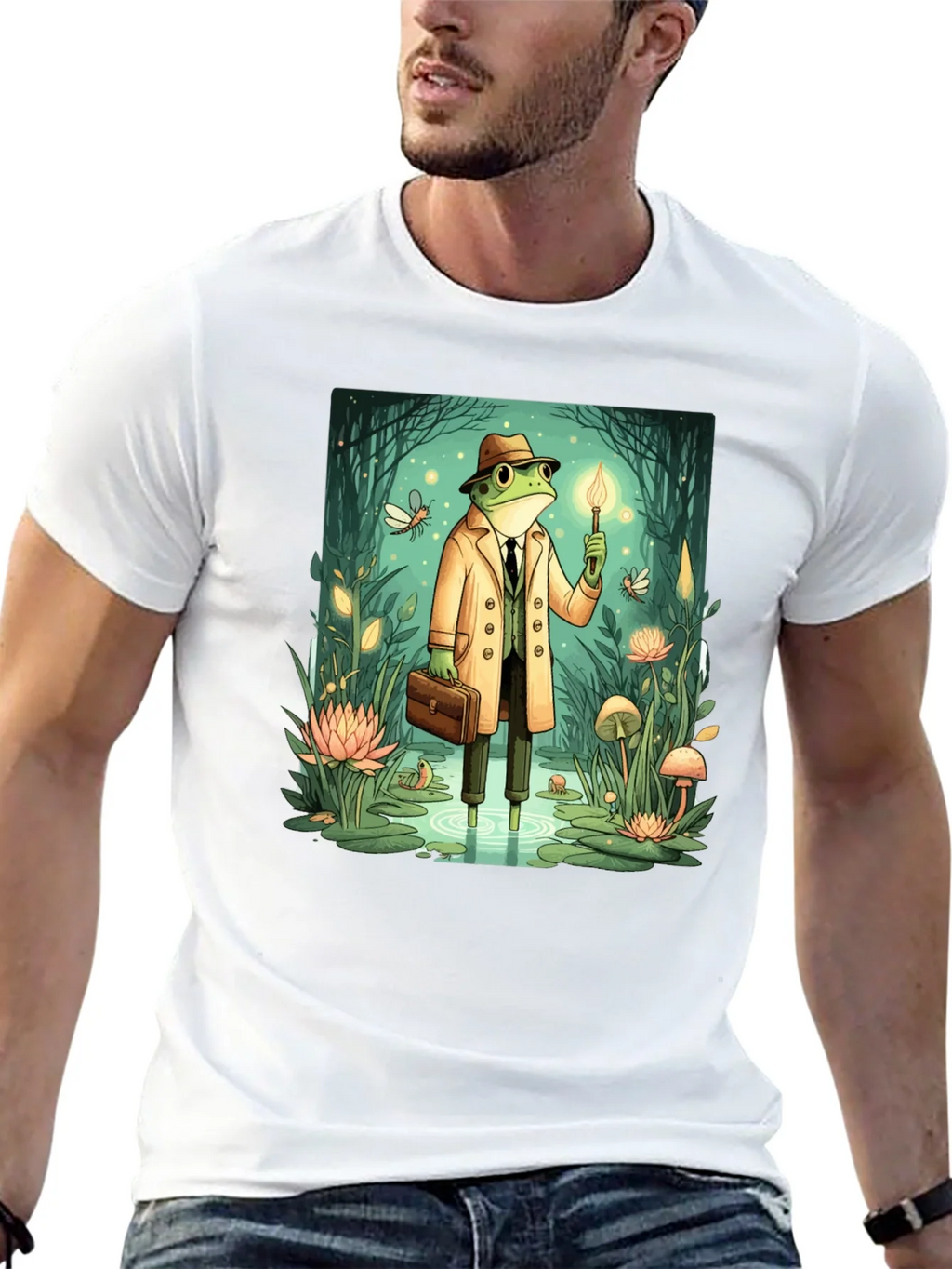 Detective Frog T-Shirt product image 12