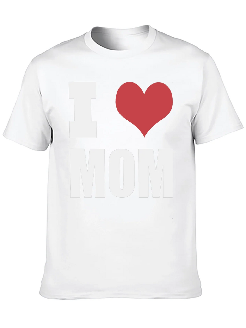I Heart Mom T-Shirt - Black - Mens Fashion product image 9