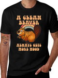 A Clean Beaver Gets More Wood T-Shirt product image 1