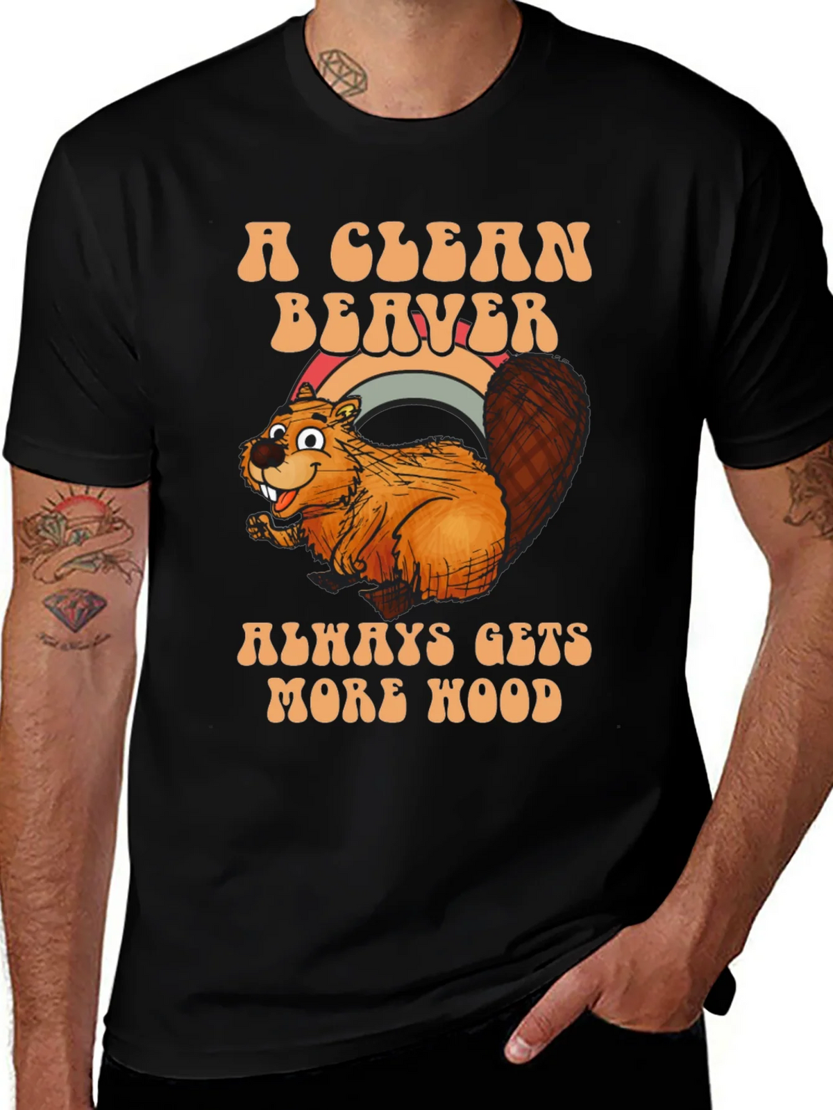 A Clean Beaver Gets More Wood T-Shirt product image 1