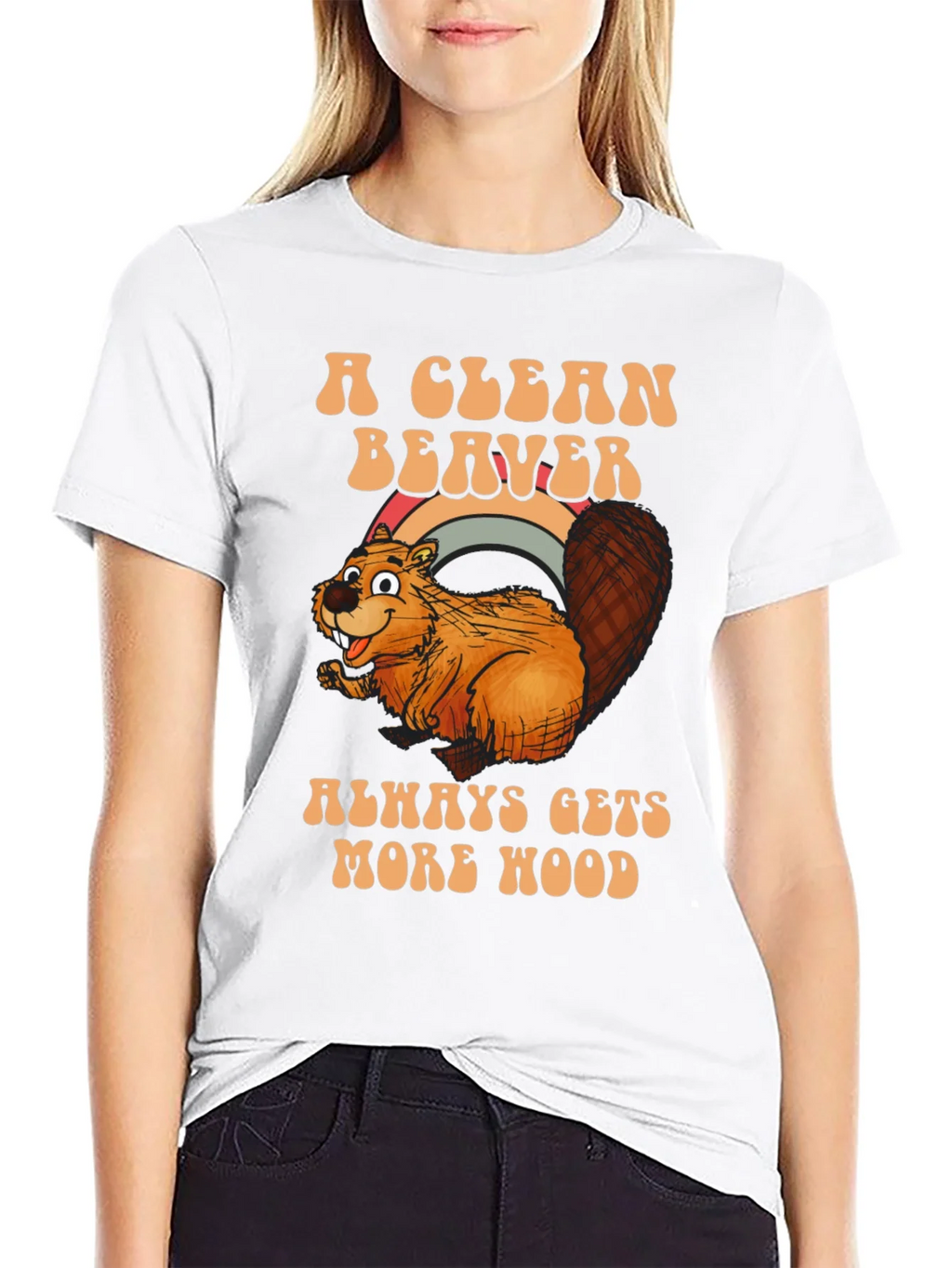A Clean Beaver Gets More Wood T-Shirt product image 8