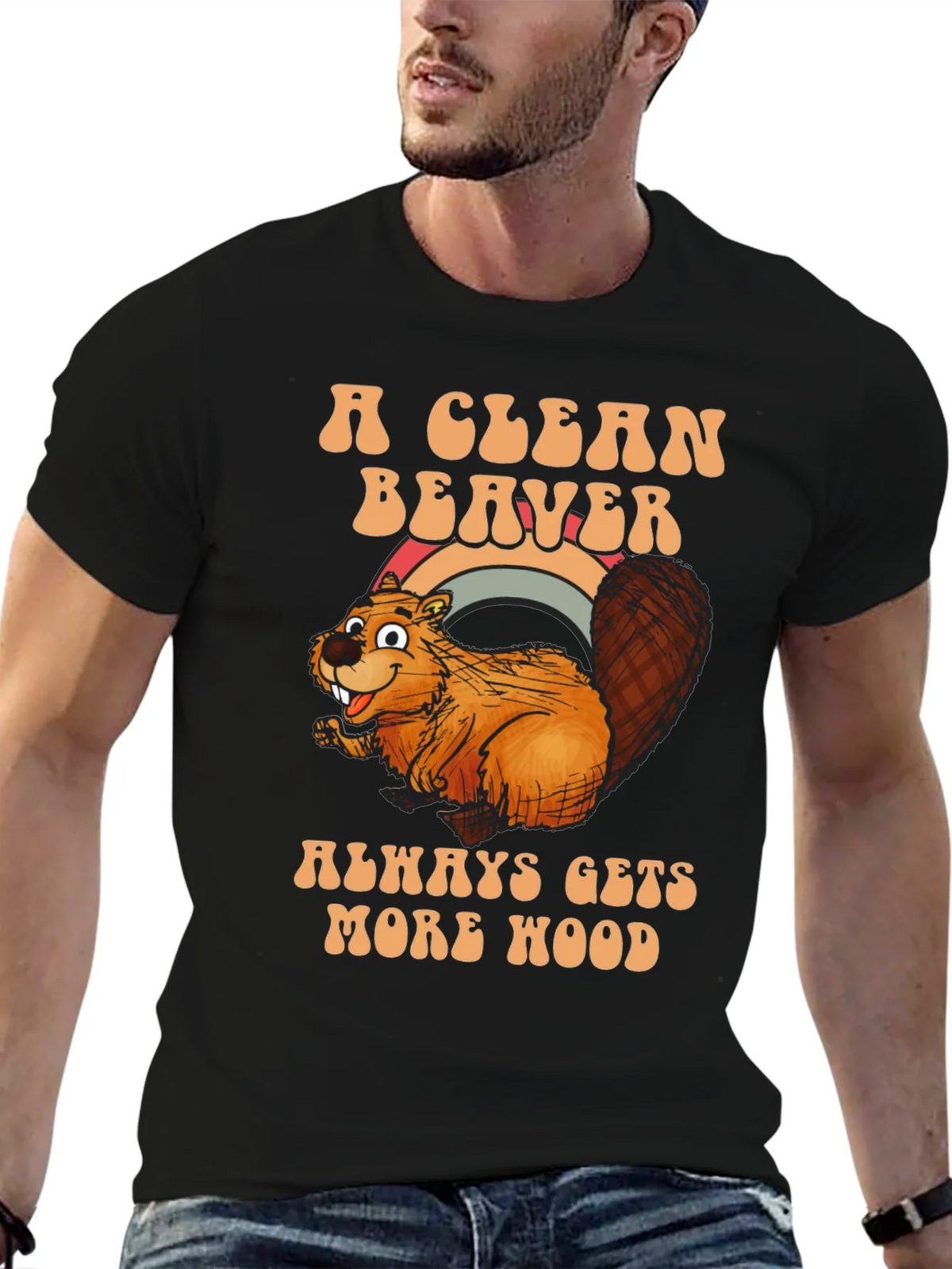 A Clean Beaver Gets More Wood T-Shirt product image 6