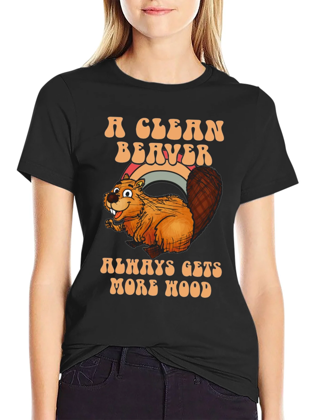 A Clean Beaver Gets More Wood T-Shirt product image 2