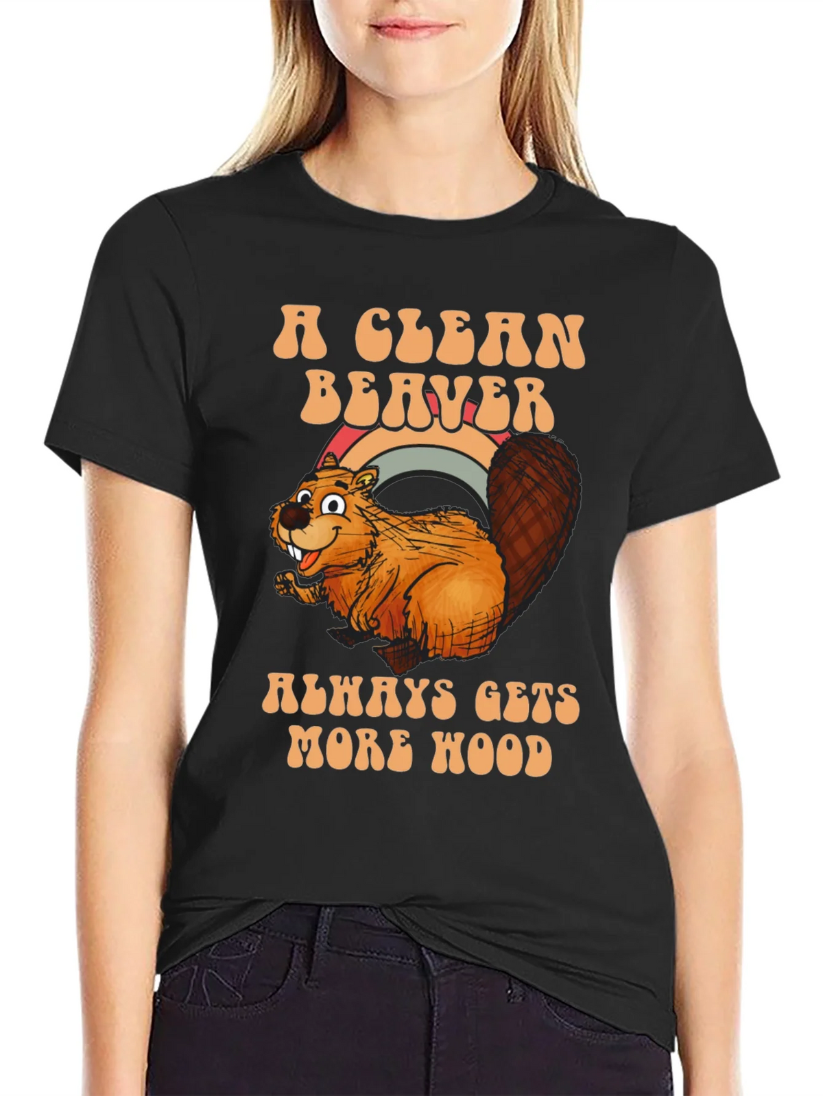 A Clean Beaver Gets More Wood T-Shirt product image 2
