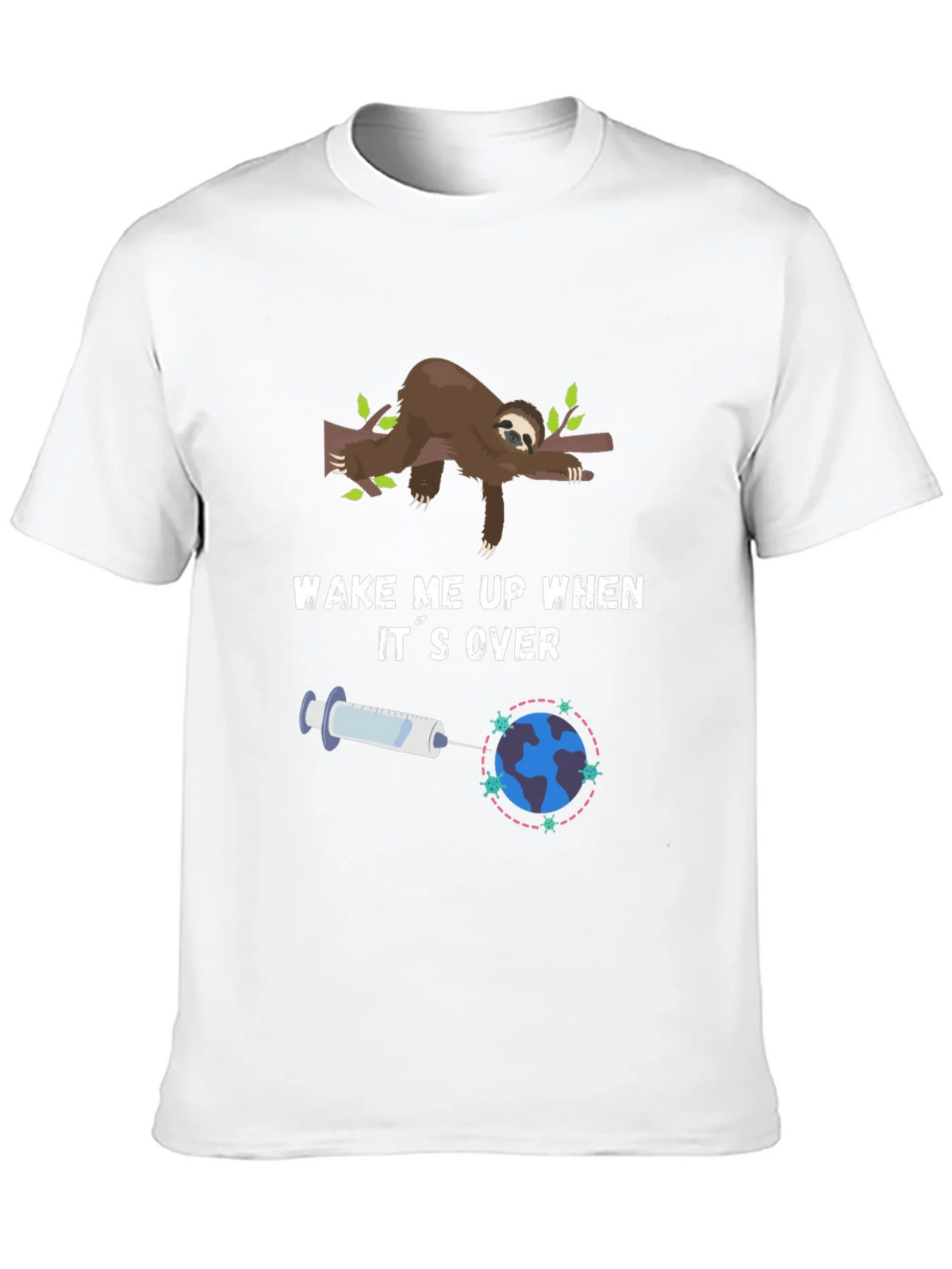 Wake Me Up When Its Over Graphic Tee product image 9