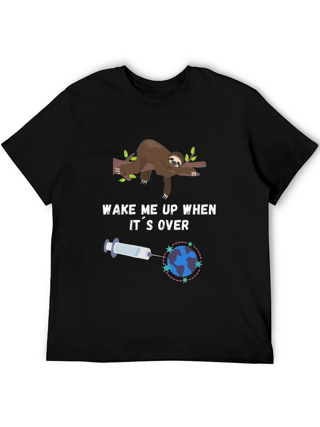 Wake Me Up When Its Over Graphic Tee product image 5