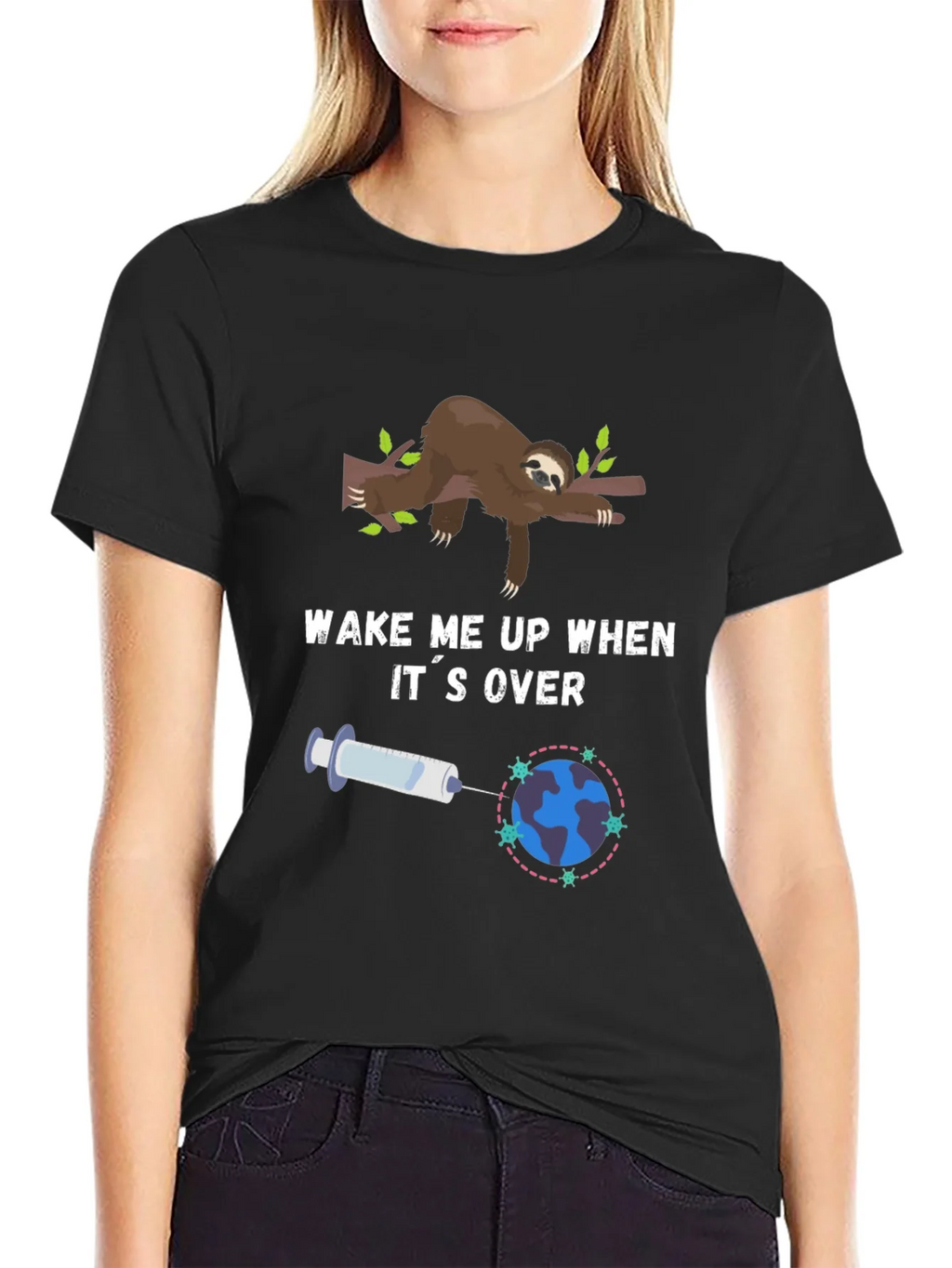 Wake Me Up When Its Over Graphic Tee product image 2