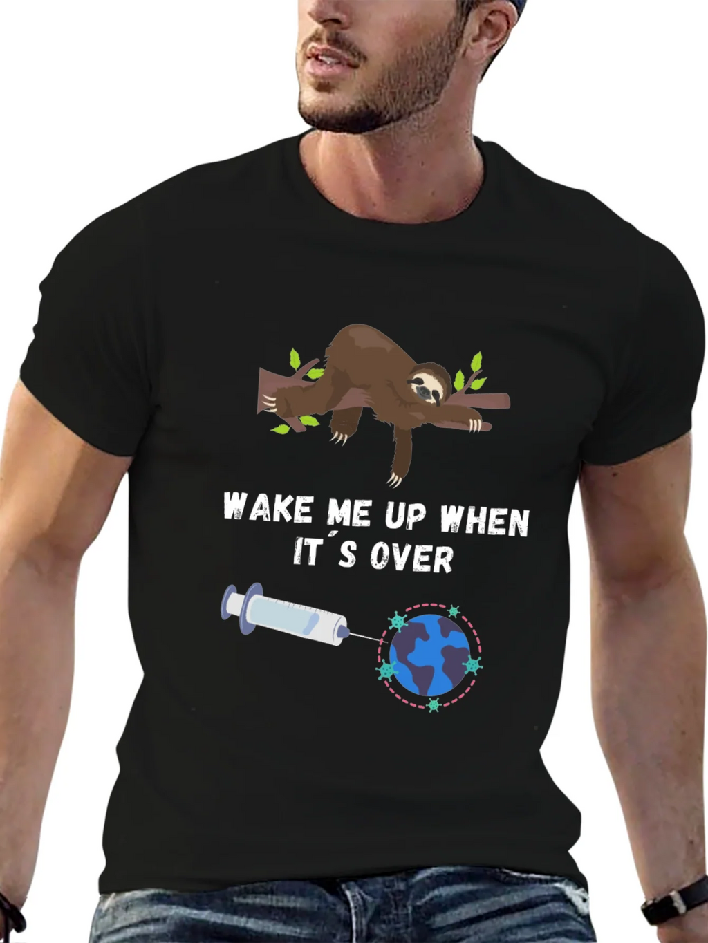 Wake Me Up When Its Over Graphic Tee product image 6