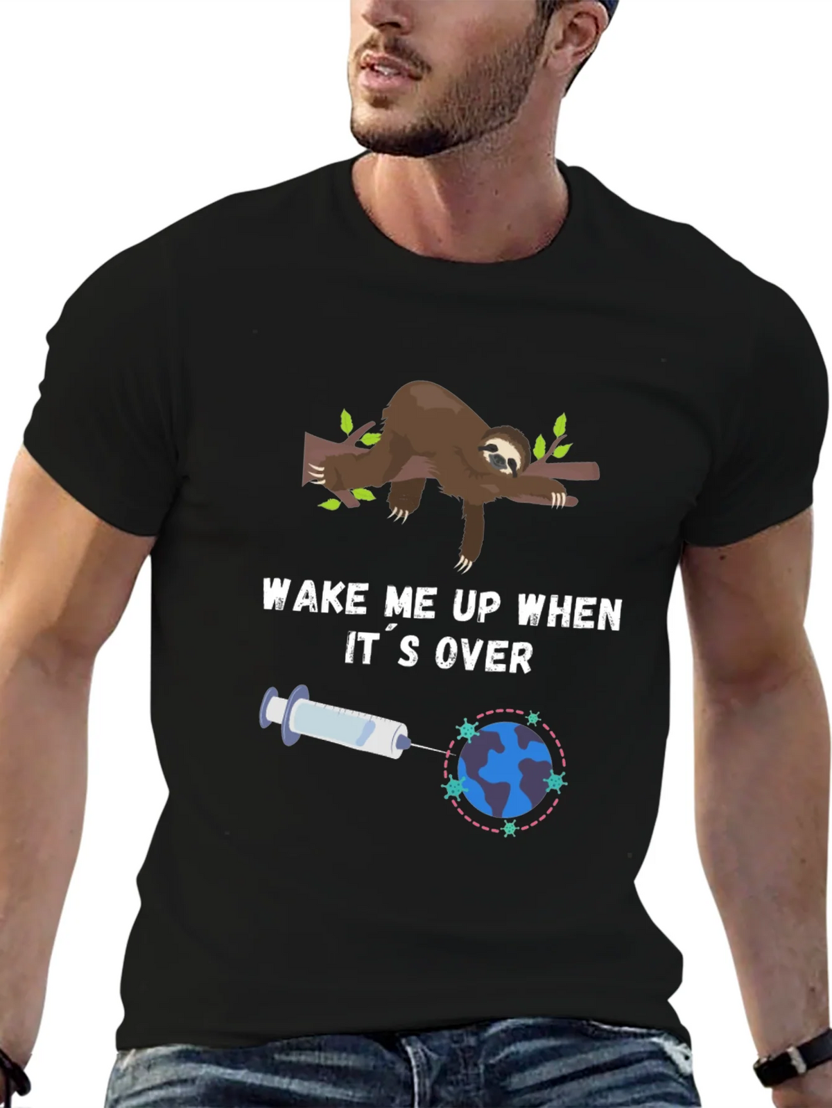Wake Me Up When Its Over Graphic Tee product image 6