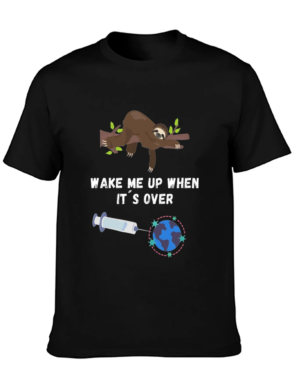 Wake Me Up When Its Over Graphic Tee product image 3