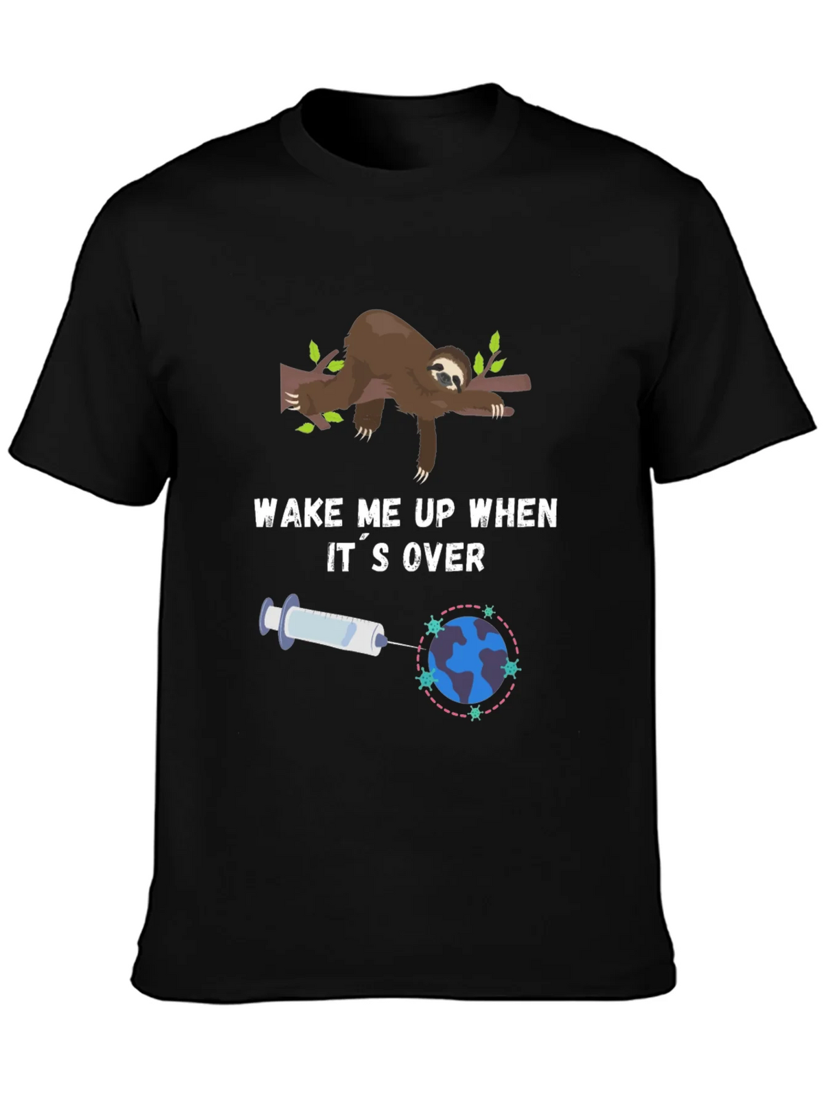 Wake Me Up When Its Over Graphic Tee product image 3