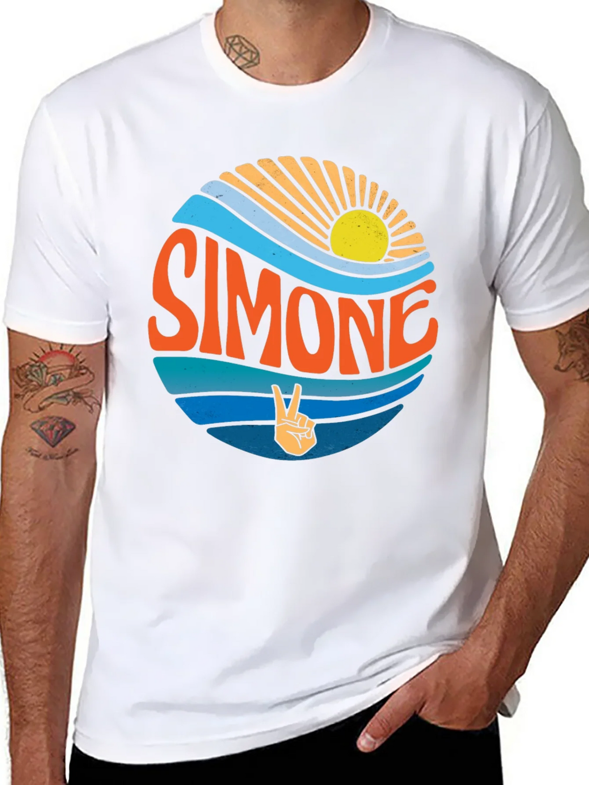 Simone Retro Graphic T-Shirt - Vintage Inspired Tee product image 7