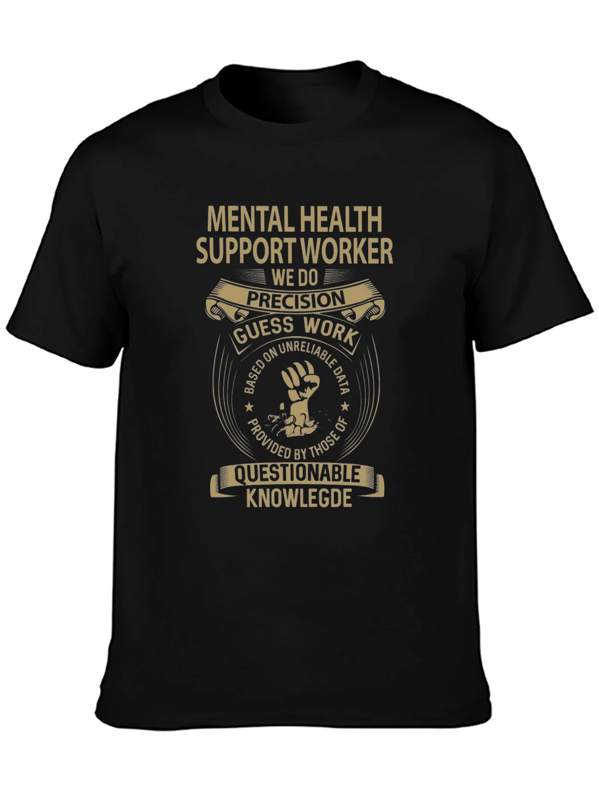 Mental Health Support Worker Novelty T-Shirt product image 2