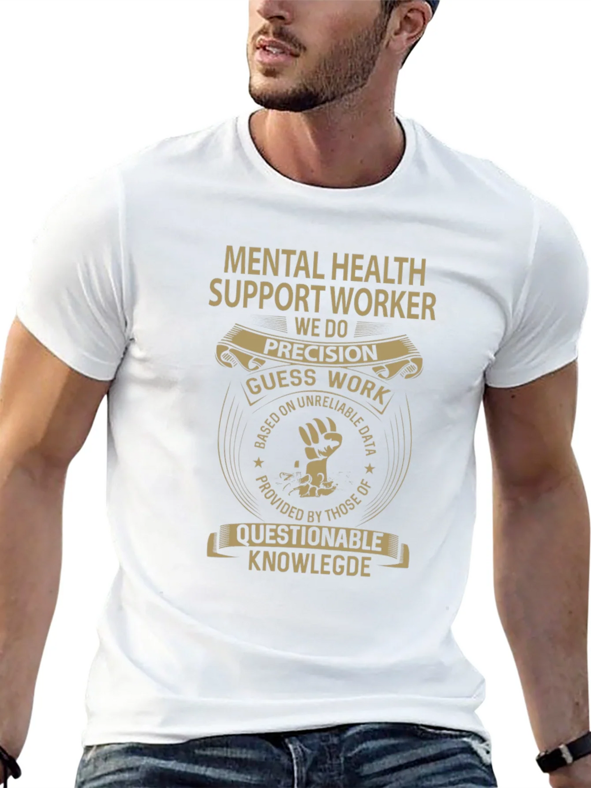 Mental Health Support Worker Novelty T-Shirt product image 9