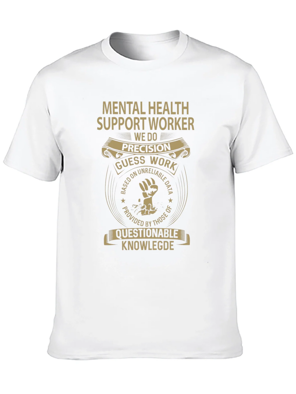 Mental Health Support Worker Novelty T-Shirt product image 7