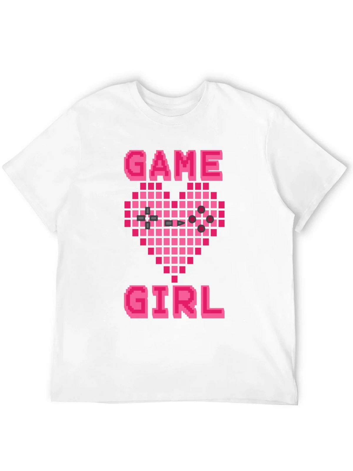Game Girl Pixel Heart Graphic Tee - Gamer Gift product image 11