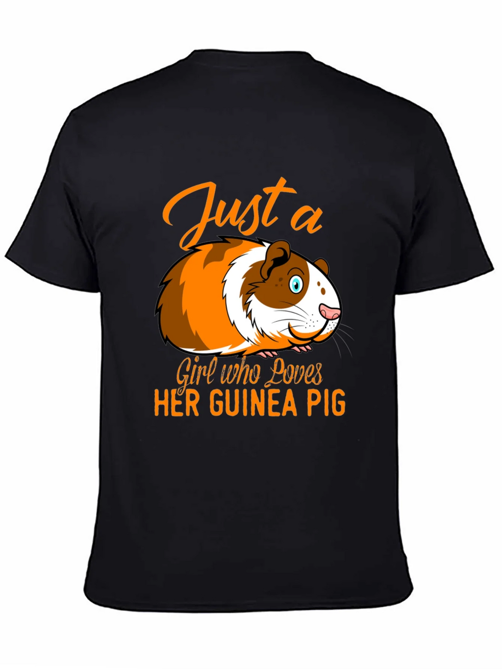 Just a Girl Who Loves Her Guinea Pig T-Shirt product image 4