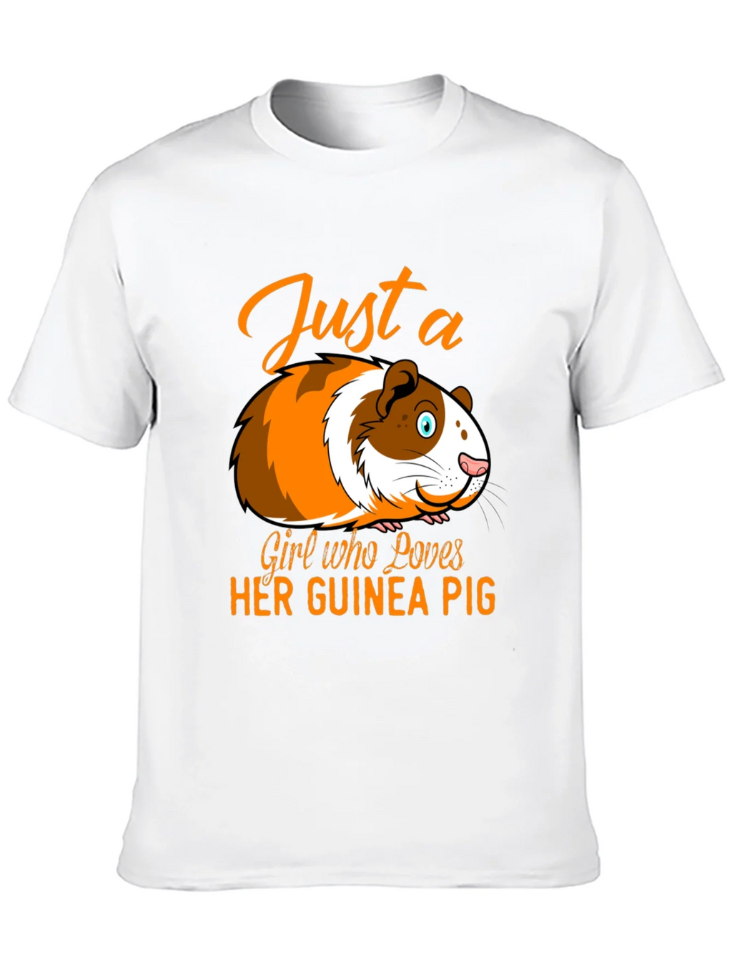 Just a Girl Who Loves Her Guinea Pig T-Shirt product image 9