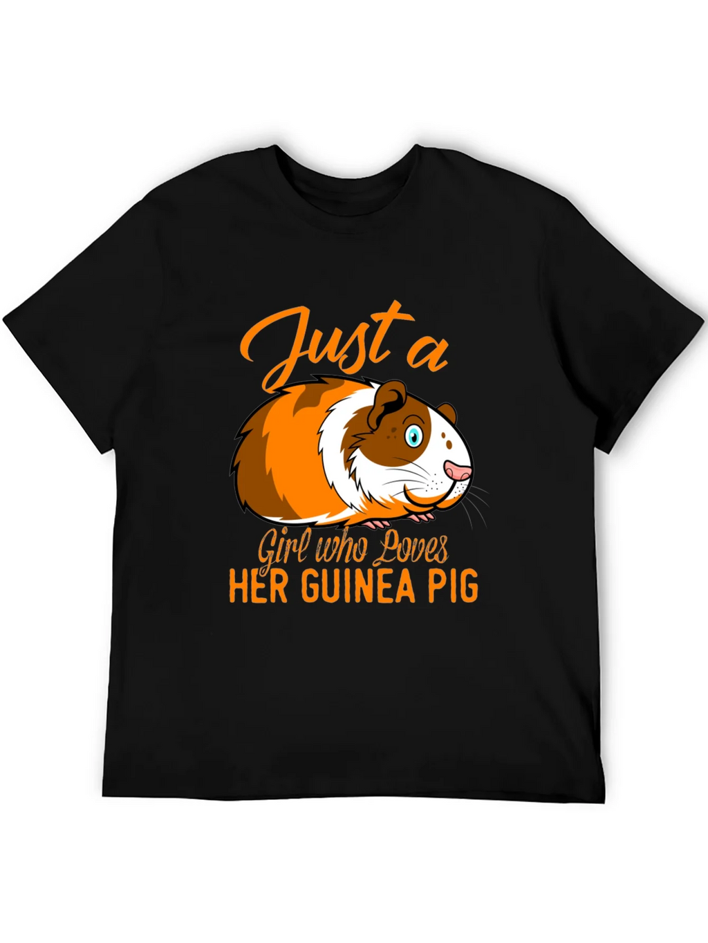 Just a Girl Who Loves Her Guinea Pig T-Shirt product image 5