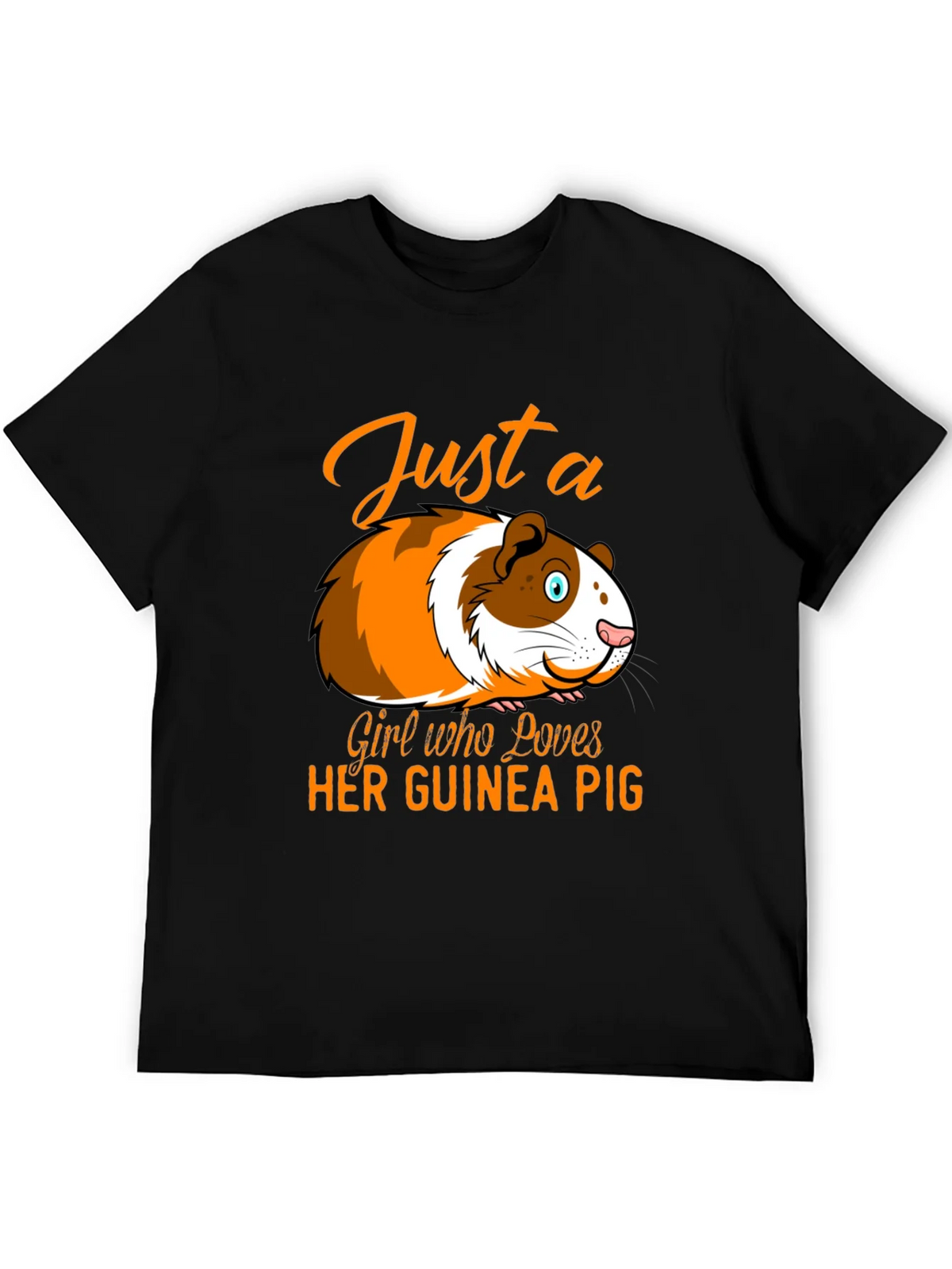 Just a Girl Who Loves Her Guinea Pig T-Shirt product image 5