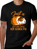Just a Girl Who Loves Her Guinea Pig T-Shirt product image 1