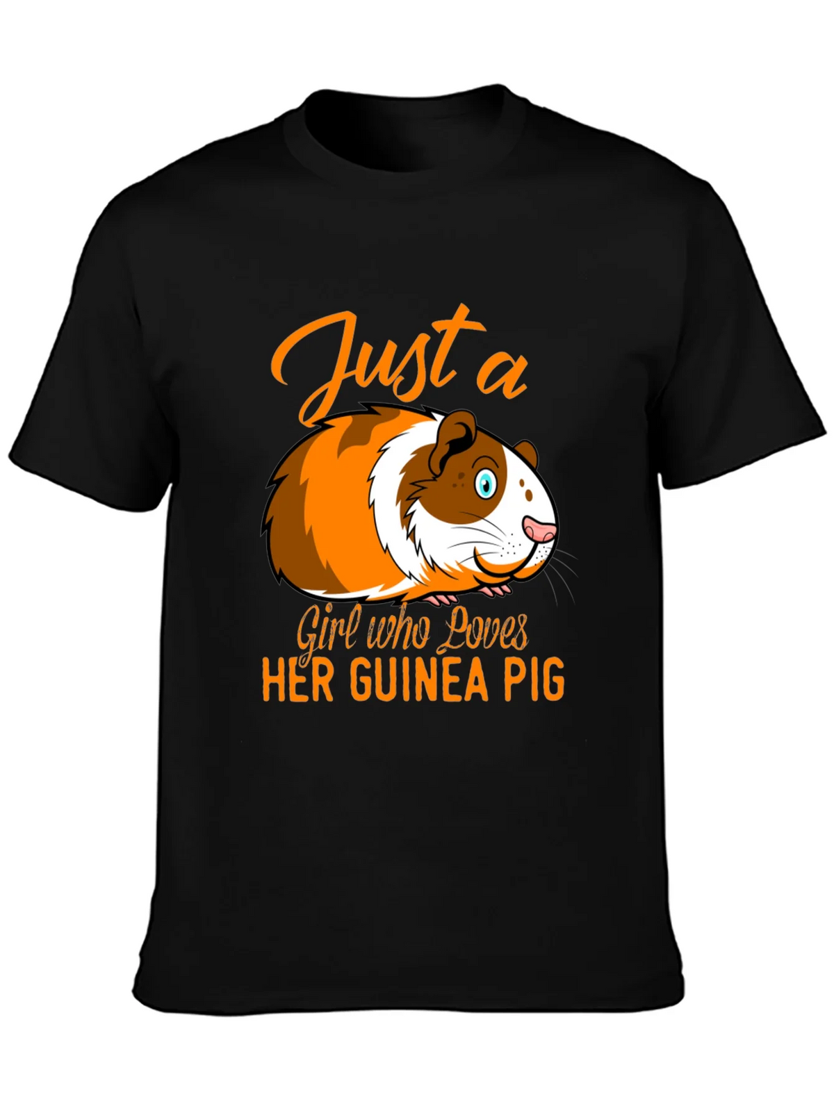 Just a Girl Who Loves Her Guinea Pig T-Shirt product image 3