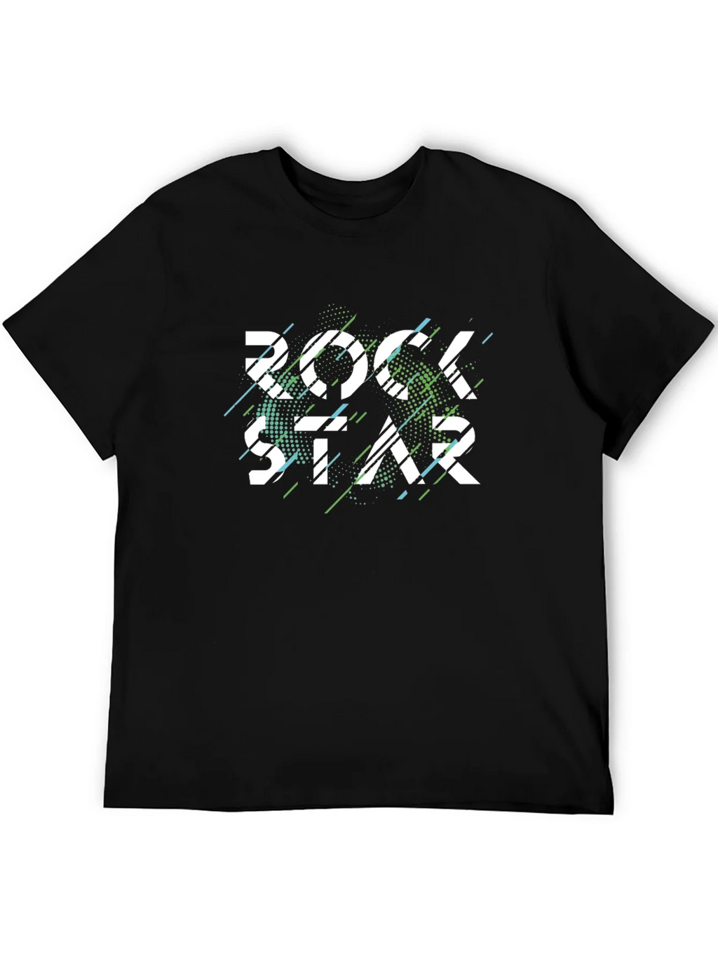 Rock Star Graphic Tee - Mens Black T-Shirt product image 5