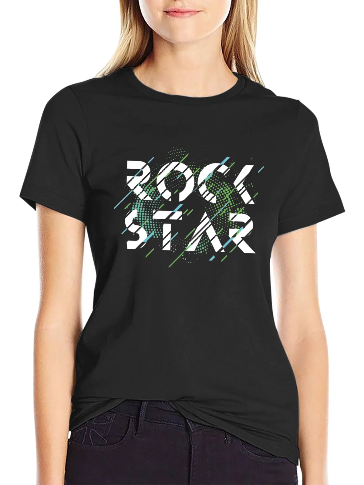 Rock Star Graphic Tee - Mens Black T-Shirt product image 2