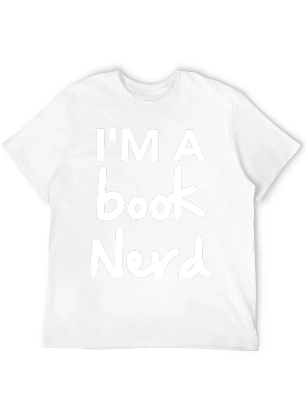 Im a Book Nerd T-Shirt - Black Crew Neck Novelty Tee product image 11